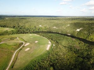 Casa De Campo (Dye Fore) Chavon Aerial 3rd Green